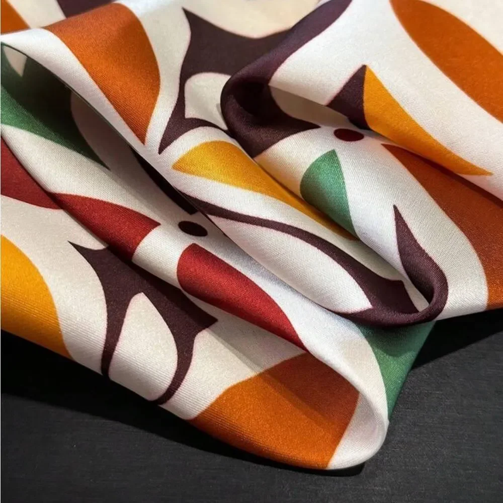 Multicolor Geometric Scarf N1355